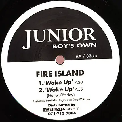 Fire Island - In Your Bones / Wake Up