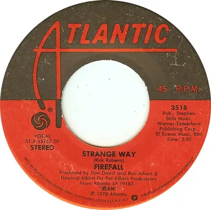 Firefall - Strange Way