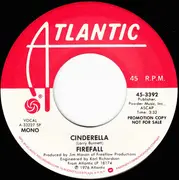 7inch Vinyl Single - Firefall - Cinderella