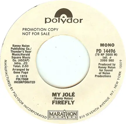 Firefly - My Jolé