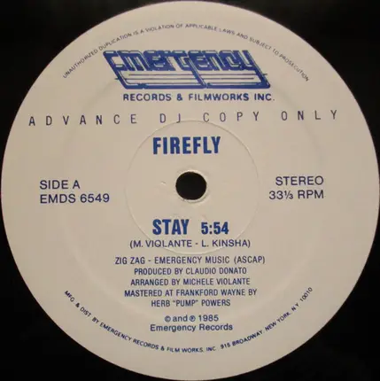 Firefly - Stay