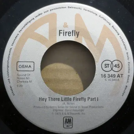 Firefly - Hey There Little Firefly