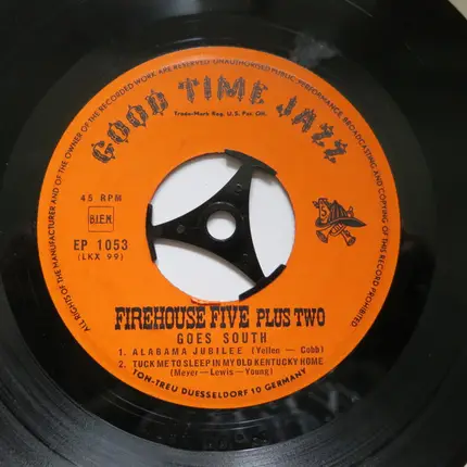 Firehouse Five Plus Two - Firehouse Five Plus 2 Goes South!