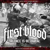 LP - first blood - Silence Is Betrayal (ltd Blue Vinyl)