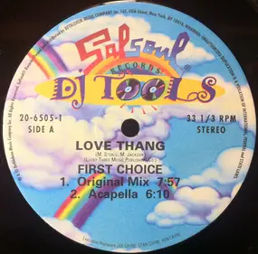 First Choice - Love Thang (DJ Tools)