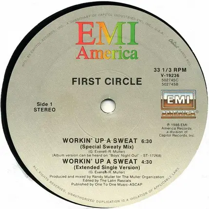 First Circle - Workin' Up A Sweat