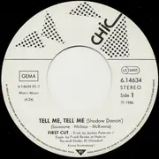 7inch Vinyl Single - First Cut - Tell Me, Tell Me (Shadow Dancing)