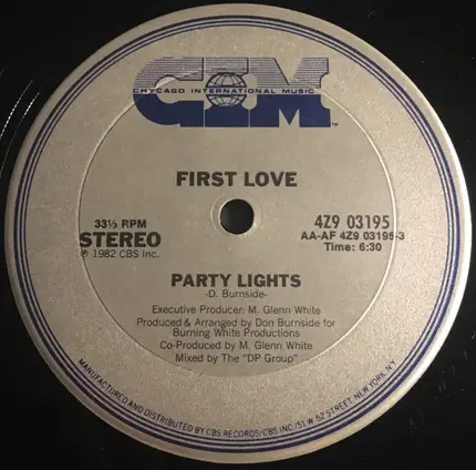 First Love - Party Lights
