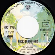 7inch Vinyl Single - First Page - Rock On Brother