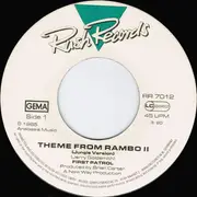 7inch Vinyl Single - First Patrol - Theme From Rambo II