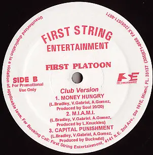 First Platoon - Money Hungry