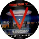 12inch Vinyl Single - First Patrol - Theme From V - PICTURE DISC
