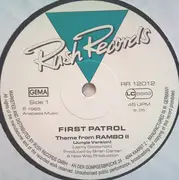 12inch Vinyl Single - First Patrol - Theme From Rambo II