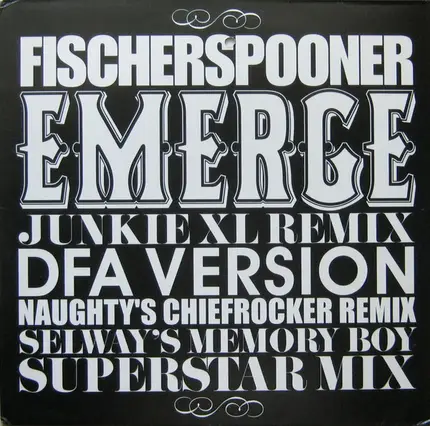 Fischerspooner - Emerge