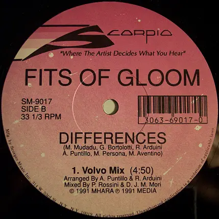 Fits Of Gloom - Differences