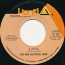 7inch Vinyl Single - Five Man Electrical Band - Signs / Hello Melinda Goodbye