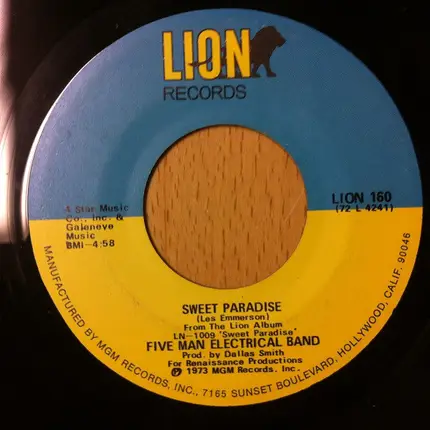 Five Man Electrical Band - Baby Wanna Boogie