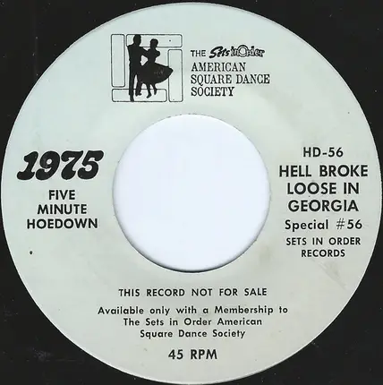 Five Minute Hoedown - Banjo Reveille / Hell Broke Loose In Georgia
