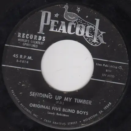 Five Blind Boys Of Mississippi - Sending Up My Timber