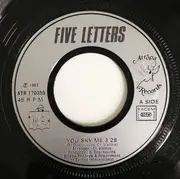 7inch Vinyl Single - Five Letters - You Sky Me