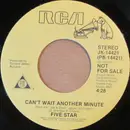7inch Vinyl Single - Five Star - Can't Wait Another Minute