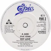 7inch Vinyl Single - Five Star - Hot Love