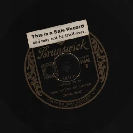 Five Spirits of Rhythm - My Old Man / I'll Be Ready When The Great Day Comes