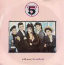 7inch Vinyl Single - Five Star - With Every Heartbeat