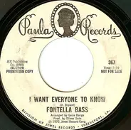 Fontella Bass - I Want Everyone To Know