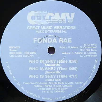 Fonda Rae - Who Is She?