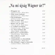 CD - Fonográf - 'Na Mi Újság Wágner Úr?'