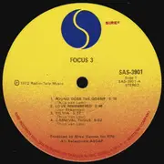 Double LP - Focus - Focus 3 - Cut gatefold cover