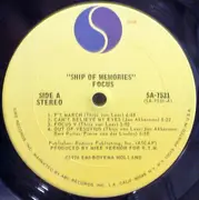 LP - Focus - Ship Of Memories - Terre Haute Pressing