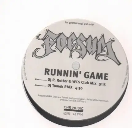 Foesum - Runnin' Game