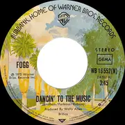 7inch Vinyl Single - Fogg - Dancin' To The Music