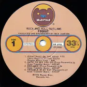 LP - Foghat - Rock And Roll Outlaws - Winchester Pressing