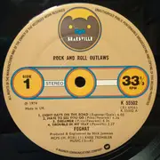 LP - Foghat - Rock And Roll Outlaws