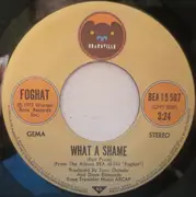 7inch Vinyl Single - Foghat - What A Shame