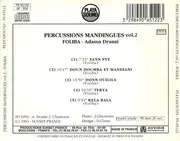 CD - Foliba ● Adama Dramé - Percussions Mandingues Vol.2