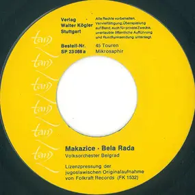 Folk Orchestra Beograd - Makazice - Bela Rada