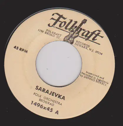 Folk Orchestra Beograd - Sarajevka / Savila Se Bela Loza