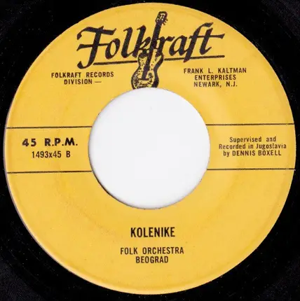 Folk Orchestra Beograd - Vranjanka / Kolenike