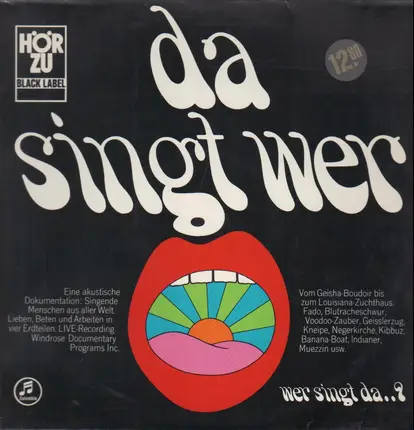 Folklore / Worldmusic Sampler - Da Singt Wer