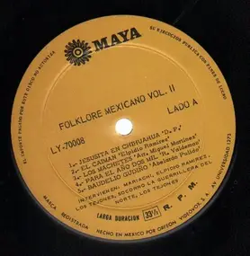Various Artists - Folklore Mexicano Vol. 2