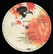 LP - Folklore Der Welt - Tahiti