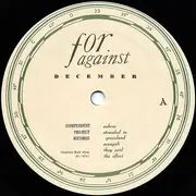 LP - For Against - December - incl. Insert