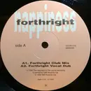 12inch Vinyl Single - Forthright - Happiness