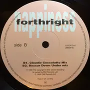 12inch Vinyl Single - Forthright - Happiness