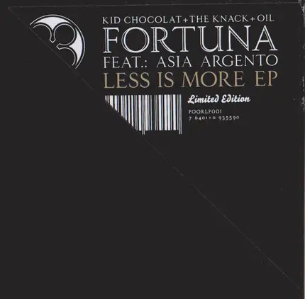 Fortuna Feat. Asia Argento - Less Is More EP