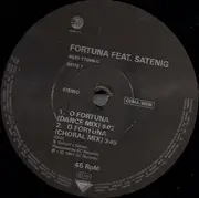 12inch Vinyl Single - Fortuna Feat. Satenig - O Fortuna Mea Culpa (The Remix)